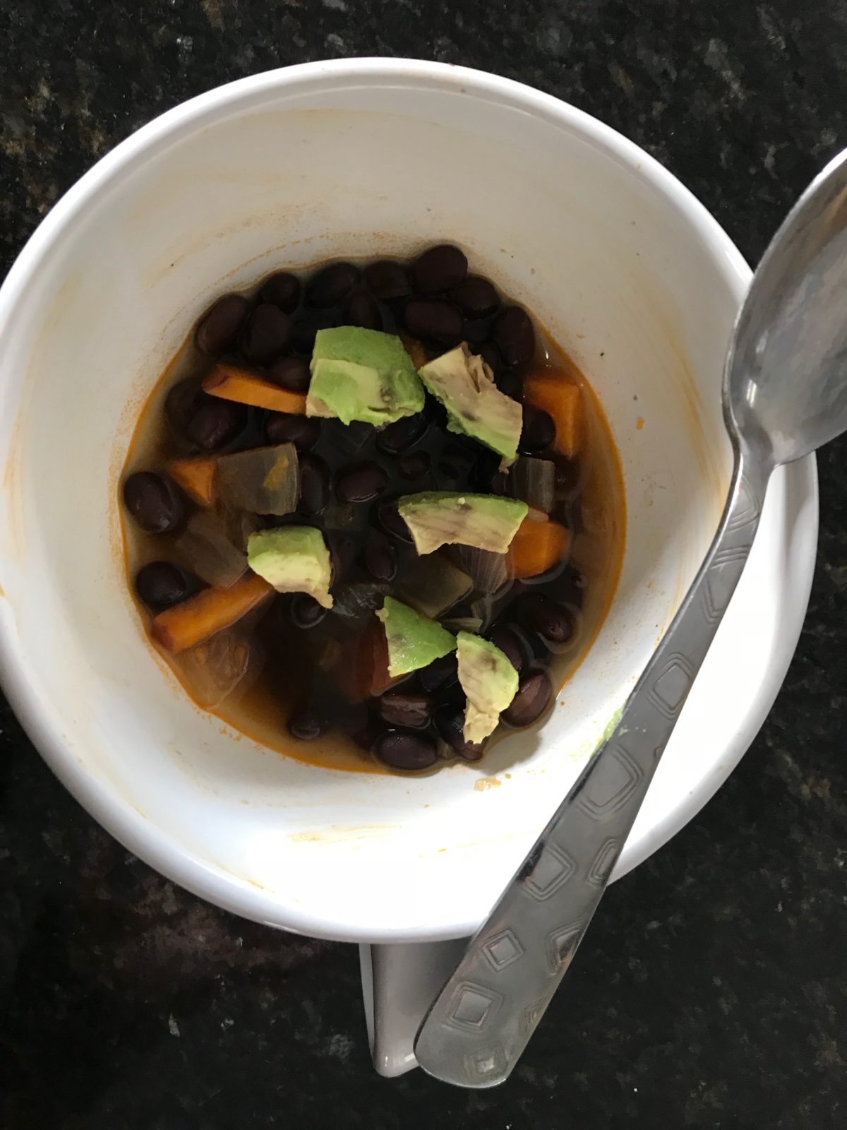 Black Bean Sweet Potato Soup